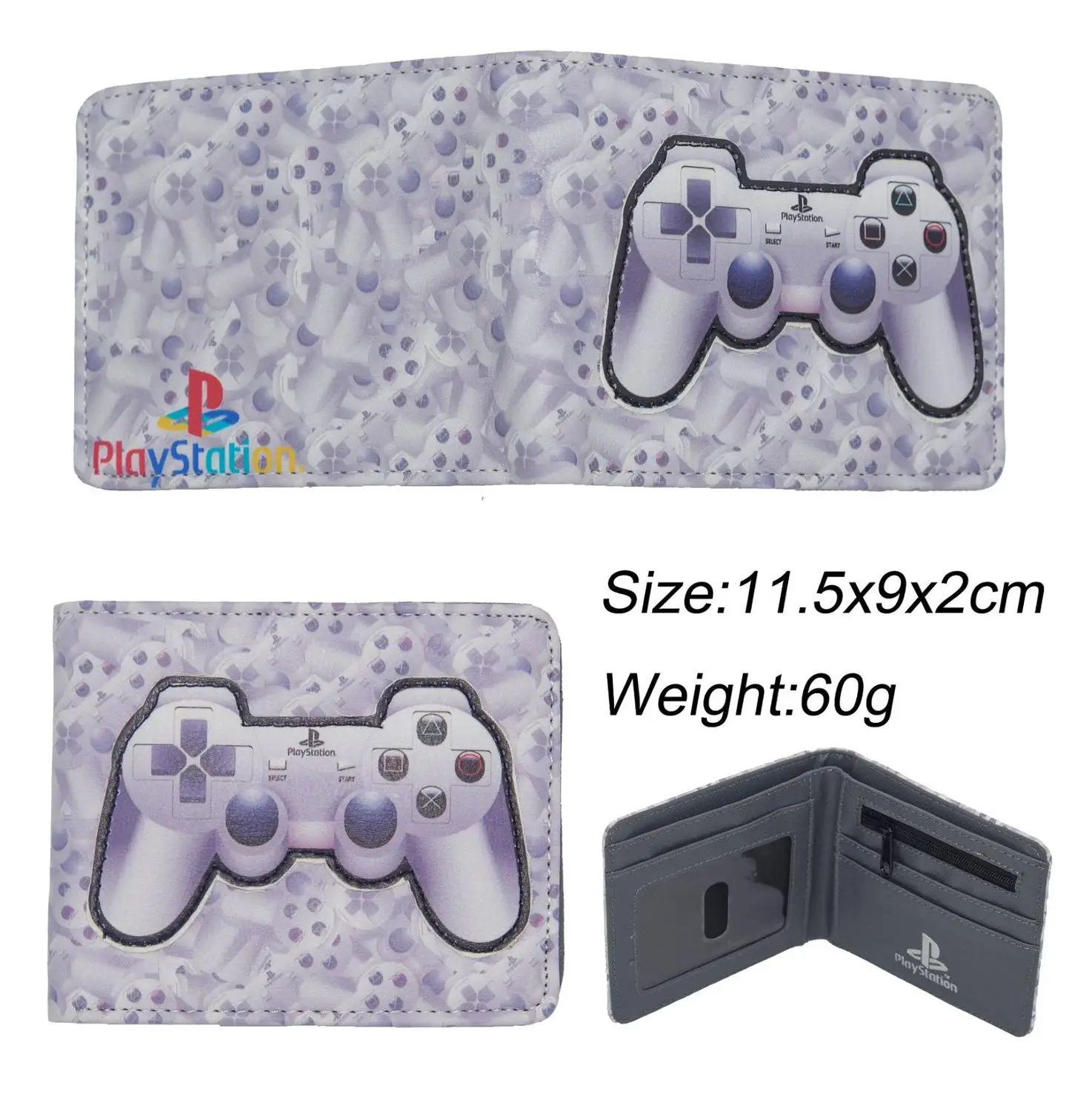 Кошелек &quotPlaystation&quot игра мультфильм аниме кошелек с отделением для монет на