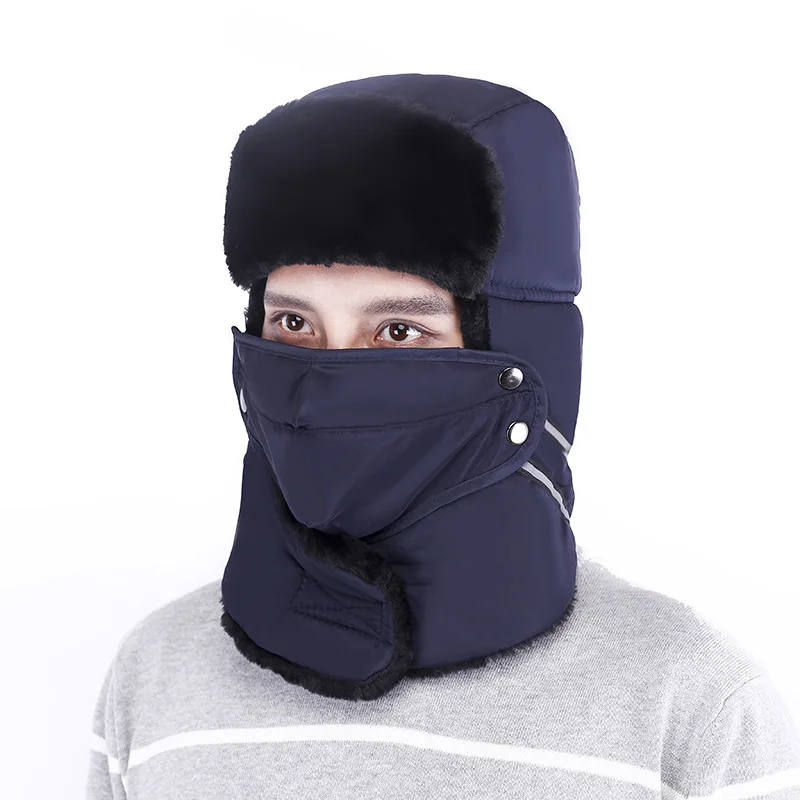 Мужские и женские зимние велосипедные шапки Новая Корейская версия