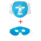 Ледяная гелевая маска для глаз, многоразовая маска для сна для холодной и горячей терапии, маска для сна против головной боли, темных кругов, увлажняющий охлаждающий уход за кожей