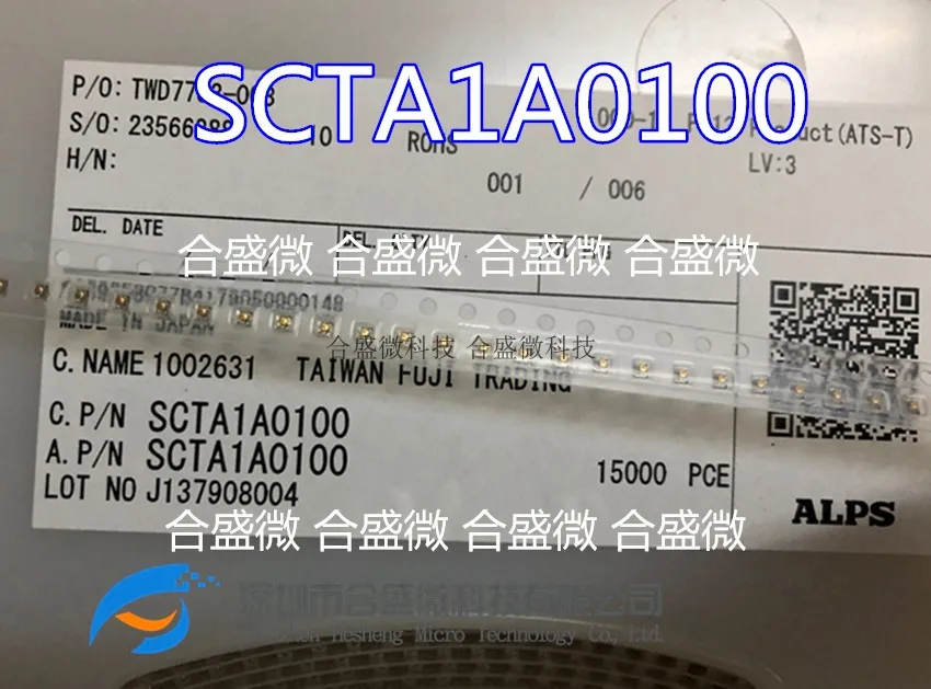 40 шт. SCTA1A0100 оригинальный импортный соединитель шрапнель 1 4x1 4 обжимной контактор |