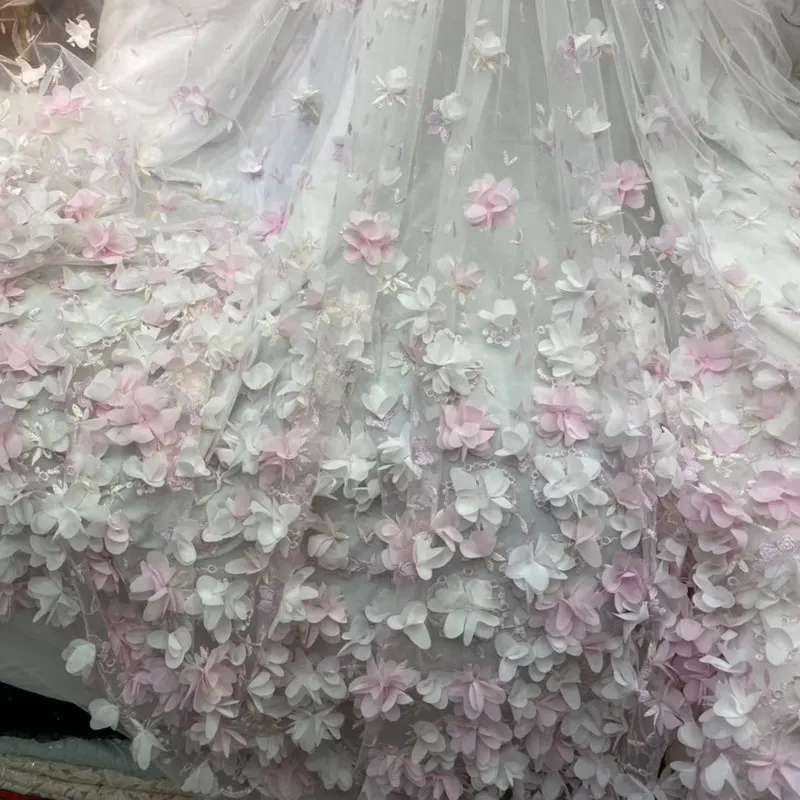 Высококачественная африканская кружевная ткань с вышивкой тюль сетка кружево