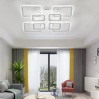 Светодиодные люстры с пузырьками для гостиной, Потолочная люстра с дистанционным управлением, современные потолочные светильники для спальни, кухни, домашние осветительные приборы