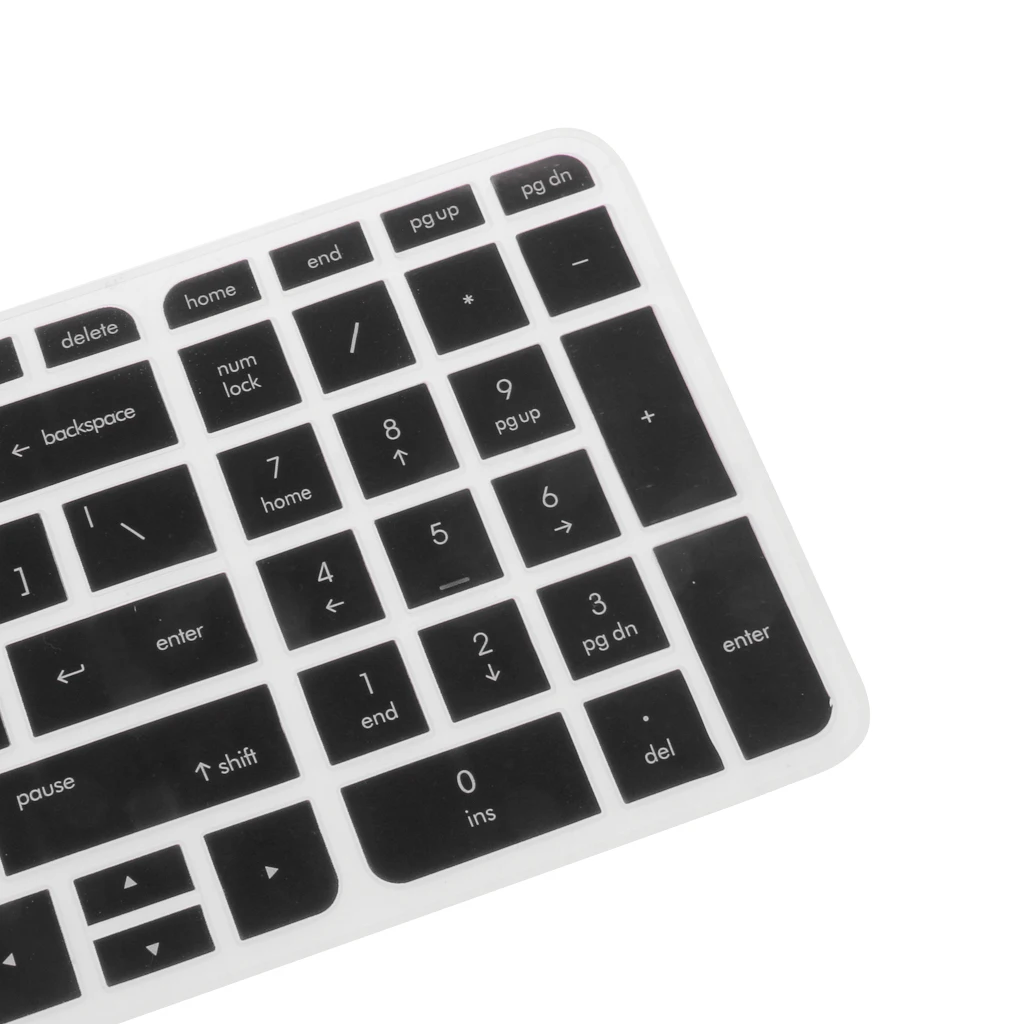 2 шт. силиконовый защитный чехол для HP Pavilion 15 ''ПК Клавиатура ноутбука Мягкий