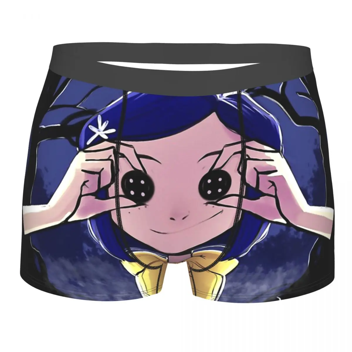 

CORALINE Coraline Underpants Homme Panties Male Underwear Print Couple Sexy Set Calecon