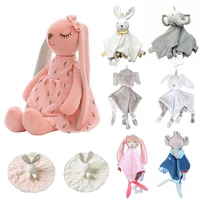 baby comforter toy plush bunny comfort towel baby sleeping toys soft stuffed animals plush toy infant baby toys 0 12 months