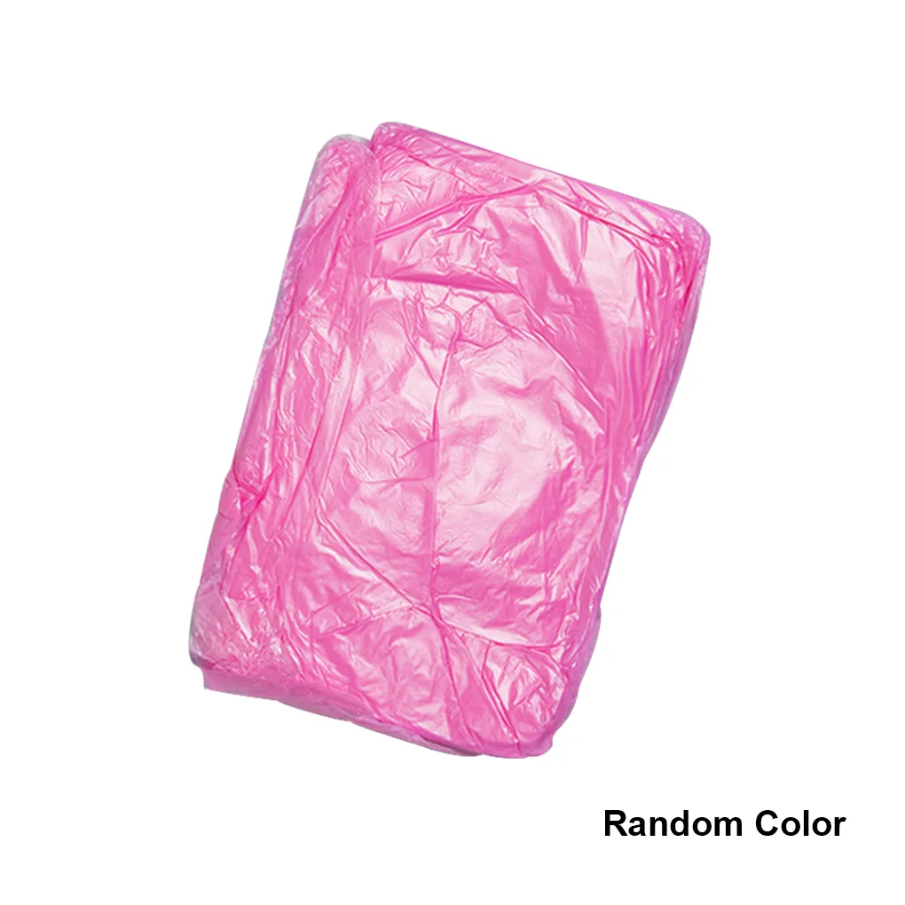 1 шт. детский одноразовый дождевик с капюшоном детское водонепроницаемое пончо