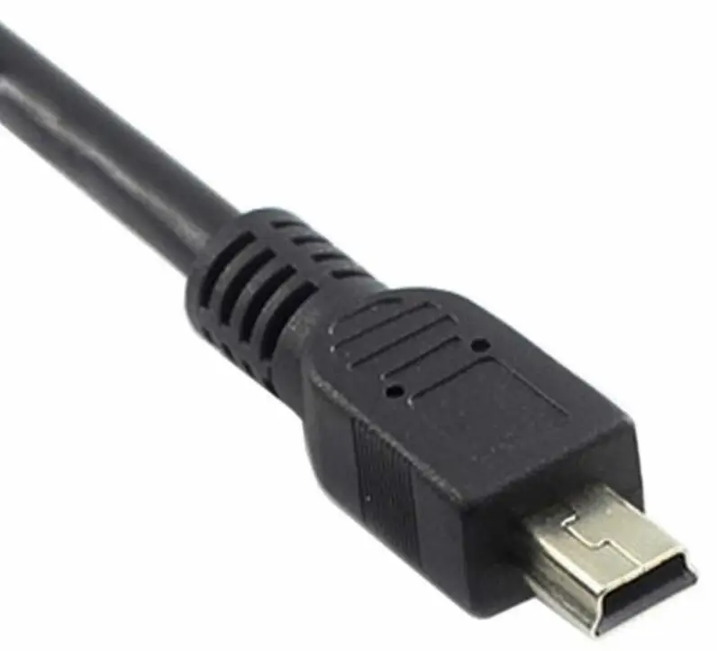 USB кабель для скрытого монтажа 2 0 Mini B штекер гнездовой с винтами|Компьютерные