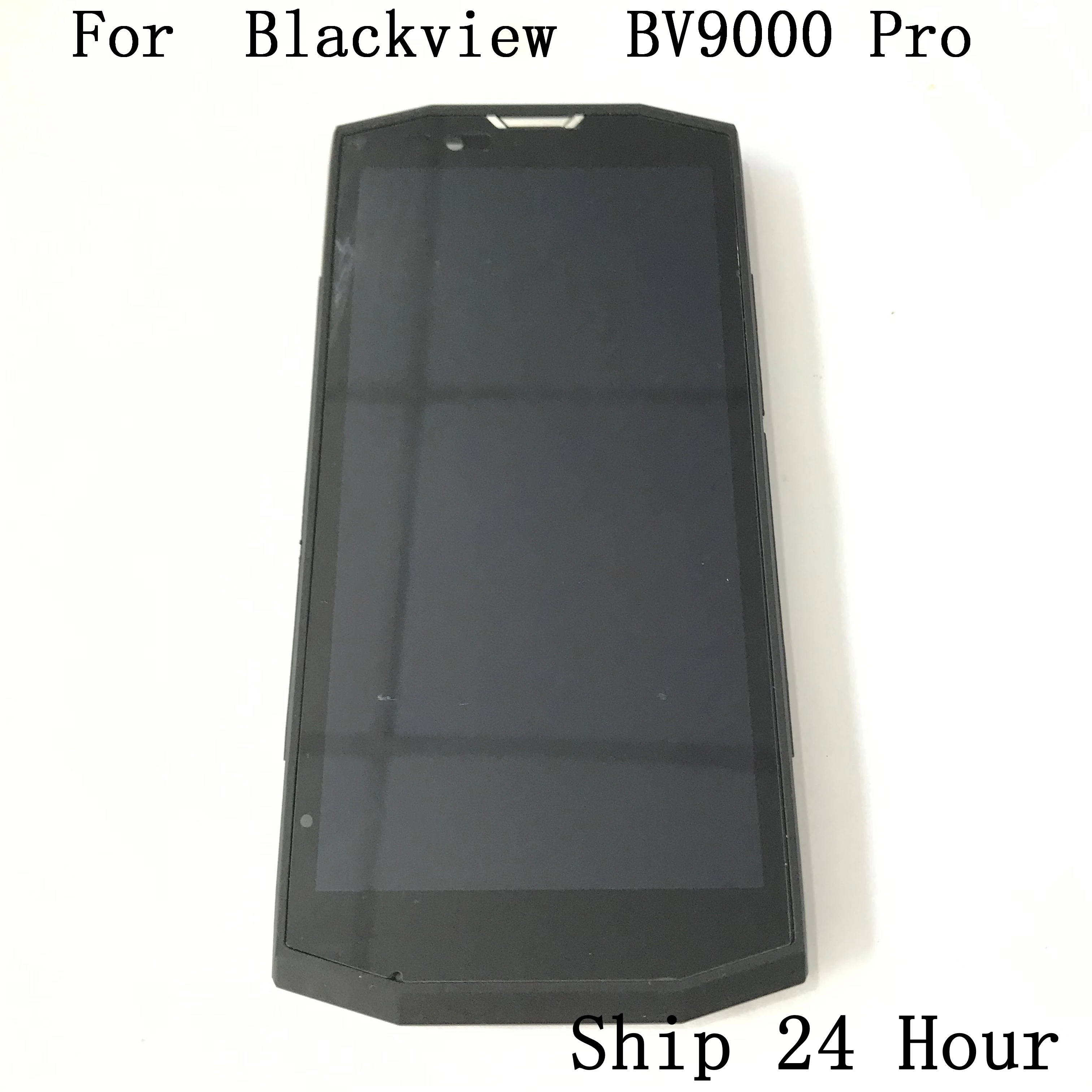 ЖК экран б/у + сенсорный рамка для смартфона Blackview BV9000 Pro MTK6757 Octa Core 5 7 &quot18:9 FHD