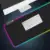 Цветная (RGB игровая Мышь Pad светодиодный светильник для компьютерных игр Мышь pad крышка клавиатуры нескользящая резиновая основа для компьютера ковер стол коврик для ПК - изображение
