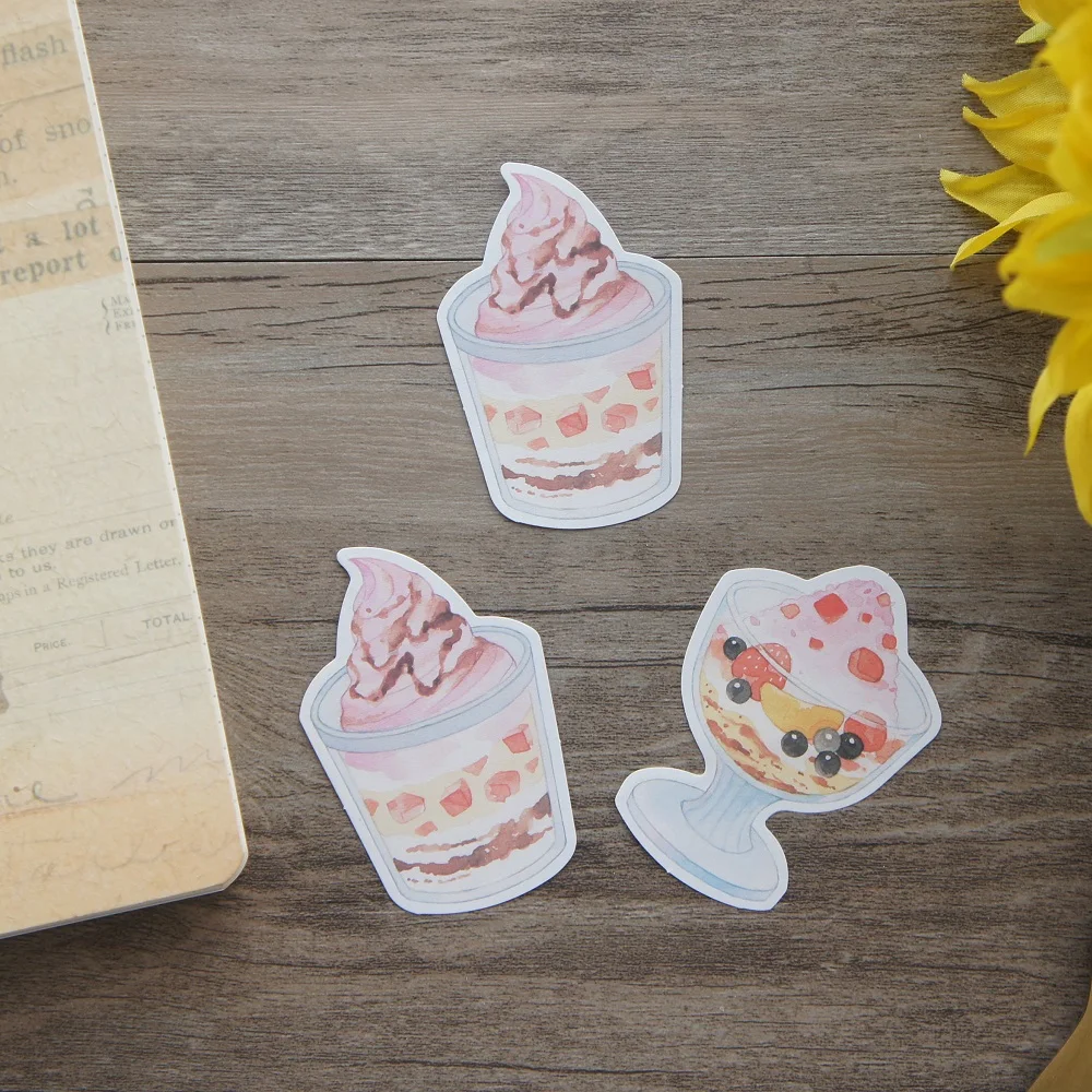 30 шт. сделай сам летняя дизайнерская бумага для мороженого креативная