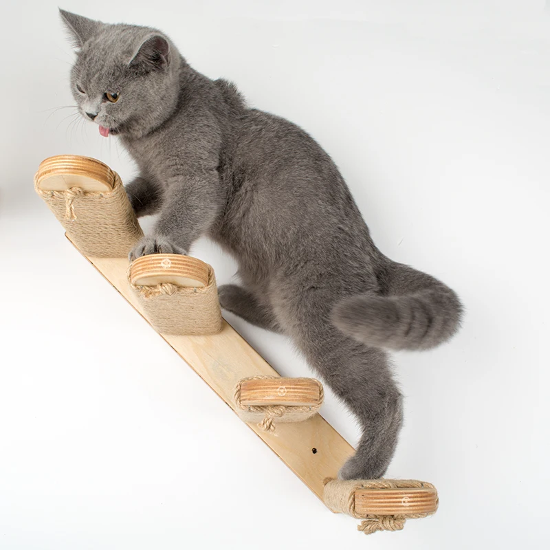 Кошка &quotнастенная&quot Лестница игрушка кошка стена кусается пеньковая веревка