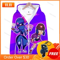 cartoon star jacket tops teen clothes shoot kids hoodies max buzz game 3d print hoodie boys girls harajuku sweatshirt