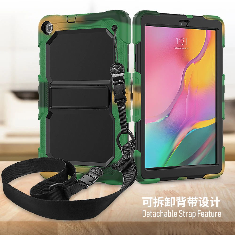 Ударопрочный чехол для Samsung Galaxy Tab A 10 1 2019 SM T510 T515 детский планшет силиконовый с