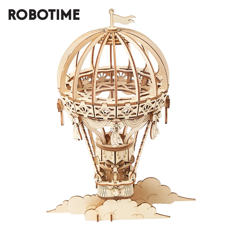 Robotime горячий воздух баллон Модель 3D деревянные головоломки игрушки для детей