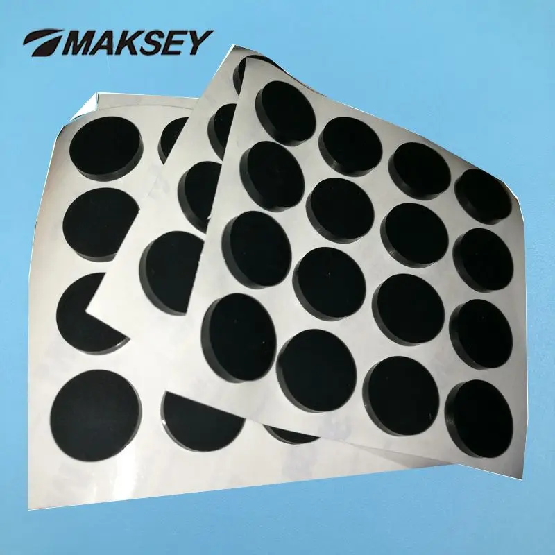 Makey мебельная резиновая прокладка силиконовые резиновые ножки прокладки 3 м
