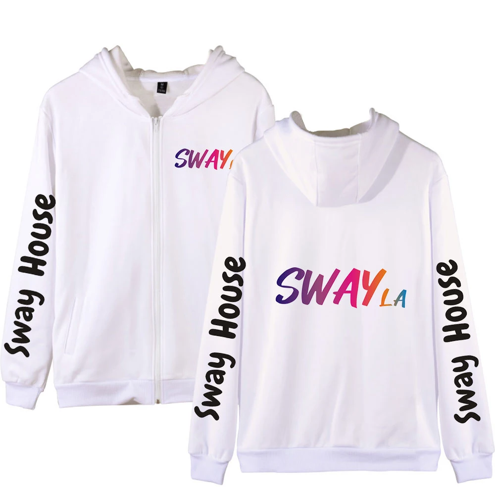 Толстовка Sway House на молнии свитшот с принтом логотипа худи в стиле