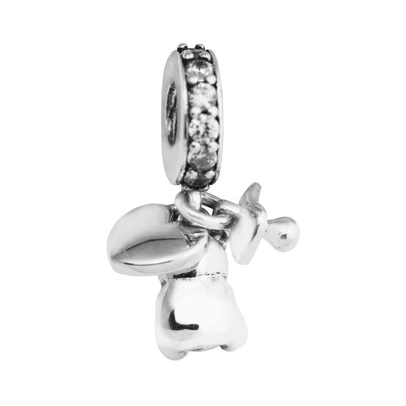 100% стерлингового серебра 925 Детские сокровища мотаться шарики шарма Подходит