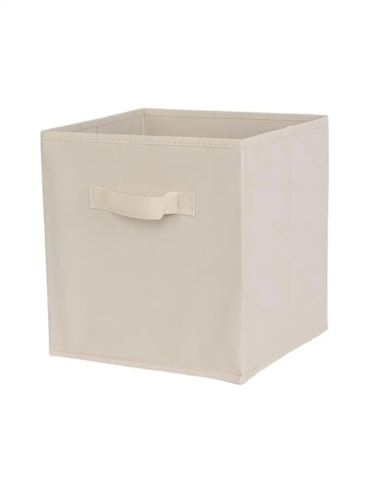 

Шкафчик с ручкой, складные корзины для хранения из нетканого материала, тканевые контейнеры для полок, органайзеры для хранения