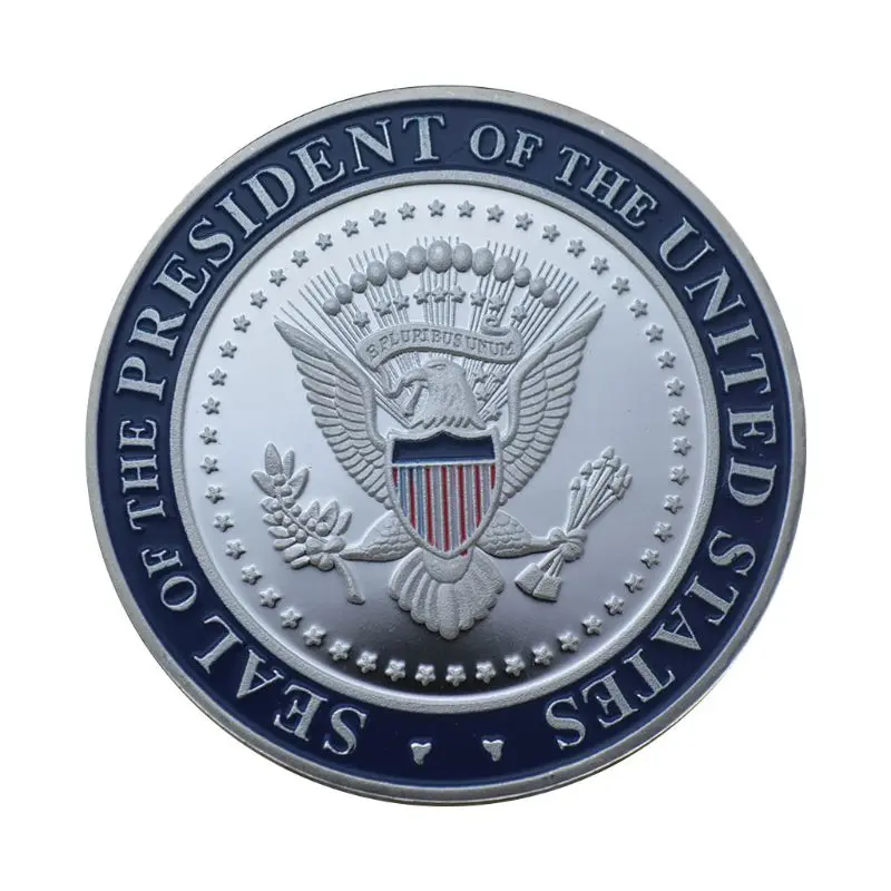 

National Flag Joe Biden President Commemorative Coin Souvenir Challenge Collectible Coins Collection Art Craft