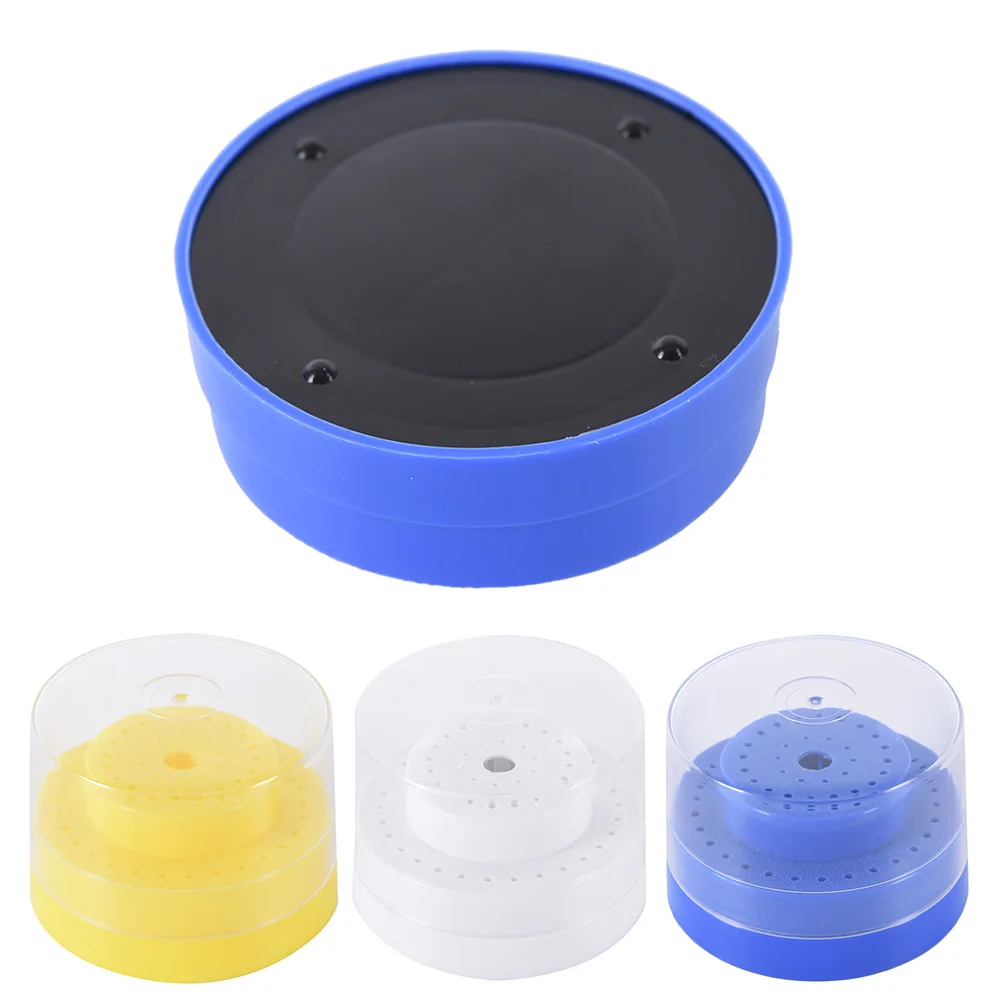 60 отверстий алмазный круглый Бур шлифовальный блок пластиковый корпус держатель