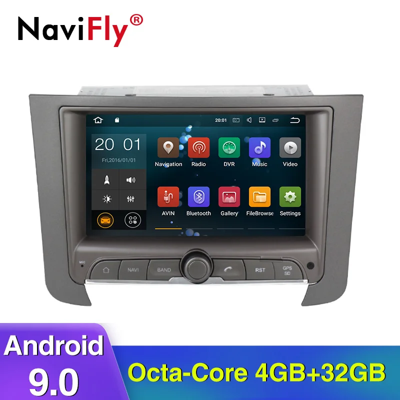 4 Гб+ 32 ГБ Android 9,0 автомобильный dvd-радиоплеер Для Ssangyong Rexton 2012 2013 Авто gps Навигация стерео