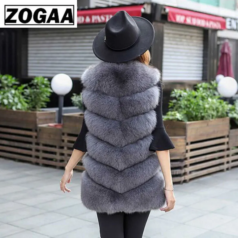 Зимний теплый жилет Новое поступление модное женское импортное пальто меховой