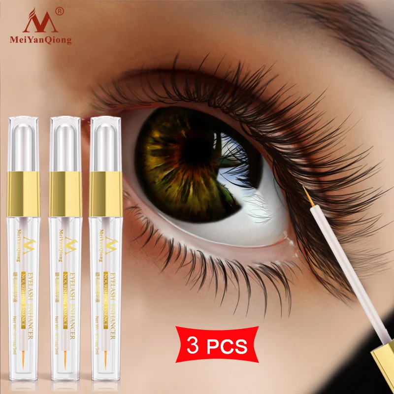 

3PCS/lot Eyelash Growth Enhancer Natural Medicine Treatments Lash Eyelash Serum Mascara Eyebrow Growth Eyelash Serum Lengthening