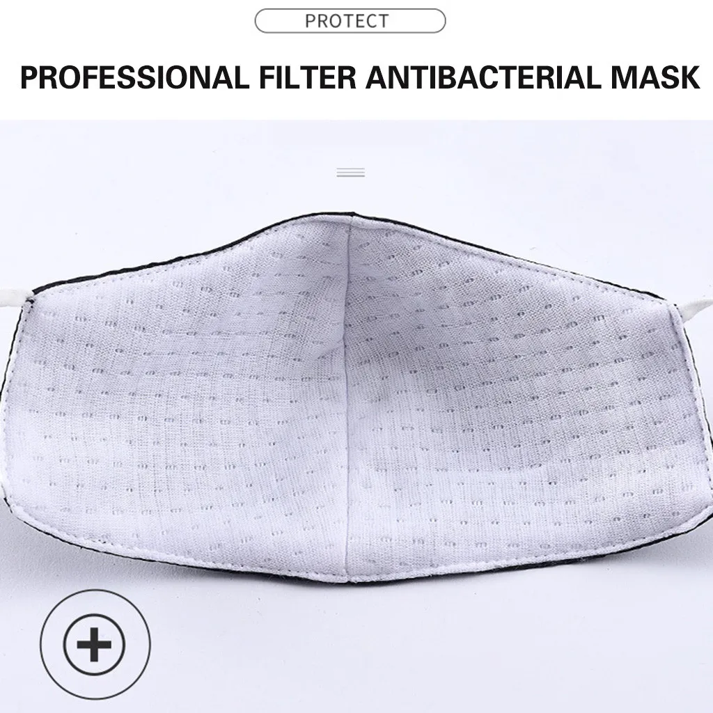 10PCS Windbreak Seamless Outdoor Riding Quick-drying Dustproof Keep Mask Cotton PM2.5 dust Black mouth Windproof Care | Аксессуары для