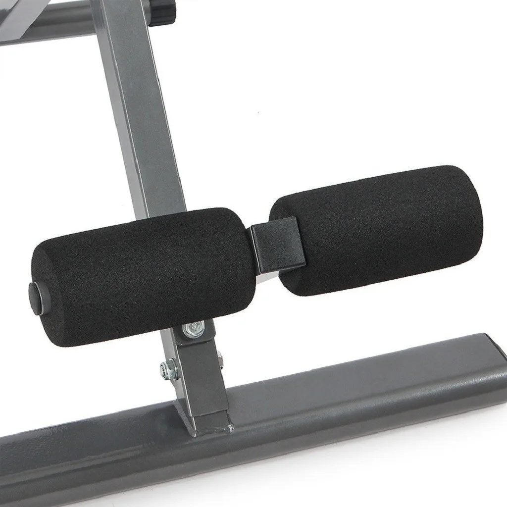 

(US Stock)Multi-Function Weight Bench for Full All-in-One Body Workout Adjustable Finer Form Ab Sit up Bench Roman Chair