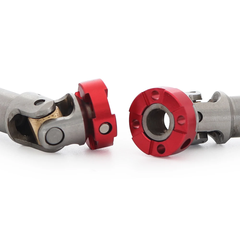 Фланцевый приводной вал из нержавеющей стали для 1/10 RC Crawler Traxxas TRX4 TRX6 Axial SCX10 D90 Redcat