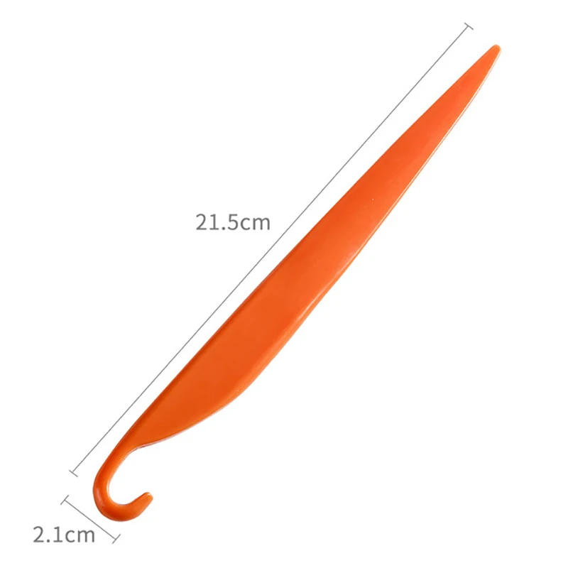 

2 PCS Cake Stripping Kinfe Demoulding Knife Pastry Tool Plastic Scraper Baking Kitchen Accessories Stirring Stick Baking Tool