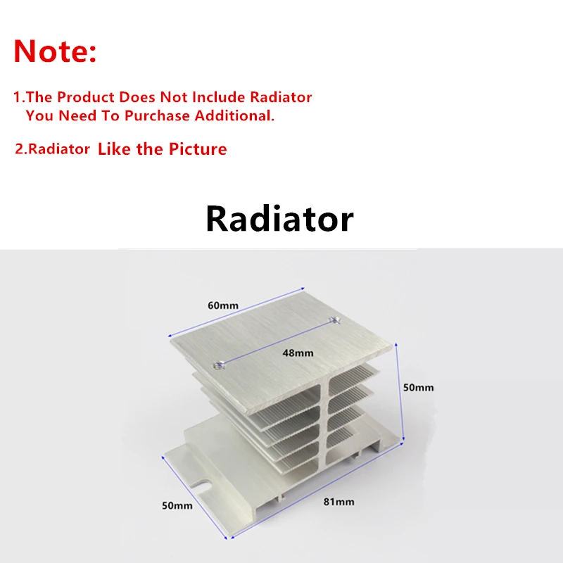 Однофазное твердотельное реле 10 а/25 А SSR-10DA D4810/D4825 постоянный ток переменный 3-32 В