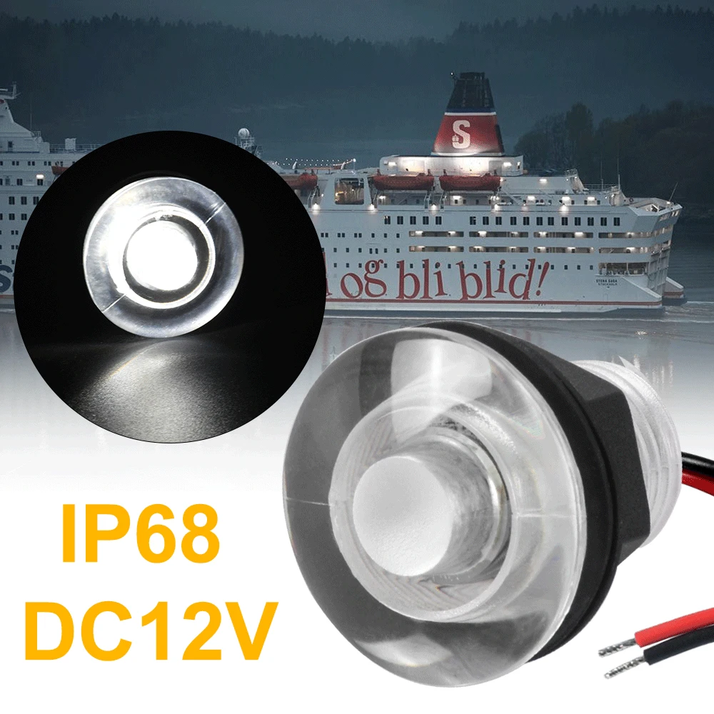 

IP68 Waterproof DC12V Boat LED Livewell Courtesy Stair LED Light Lamp