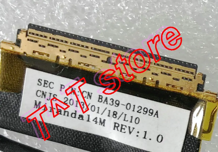 Новинка оригинал для Samsung Φ NP530U4E 530U4E NP-530U4E 535U4E ноутбука/ноутбука LCD/LED/LVDS кабель