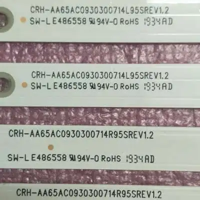 

1set =10PCS LED Backlight strip CRH-AA65AC0930300714L95SREV1.2 65M9
