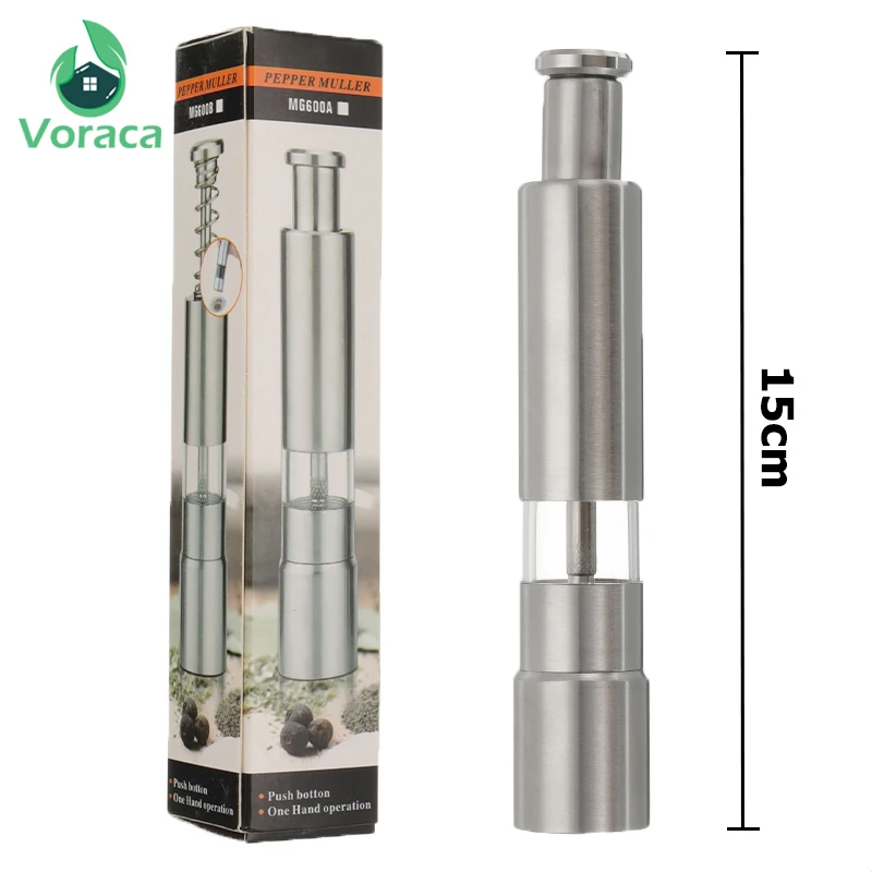 Ручная мельница для перца из нержавеющей стали специй мельницы соли кукуруза