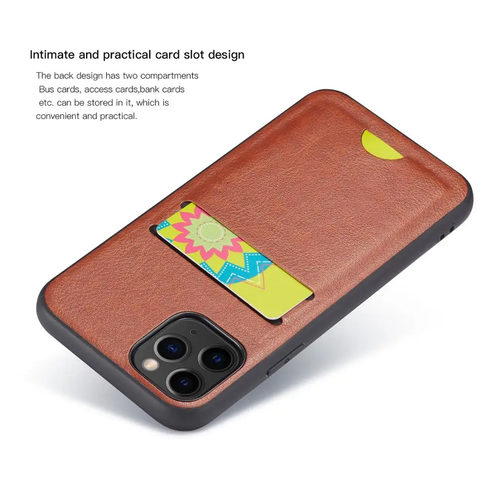 Чехол для iPhone 12 11 Pro Max роскошный кожаный футляр карт кошелек чехол XS XR X 8 7 6 6S Plus