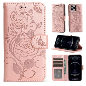leather flip magnetic case for iphone 13 pro 12 mini 11 pro max xr xs x 6 6s 7 8 se 2020 wallet stand book phone cover coque free global shipping