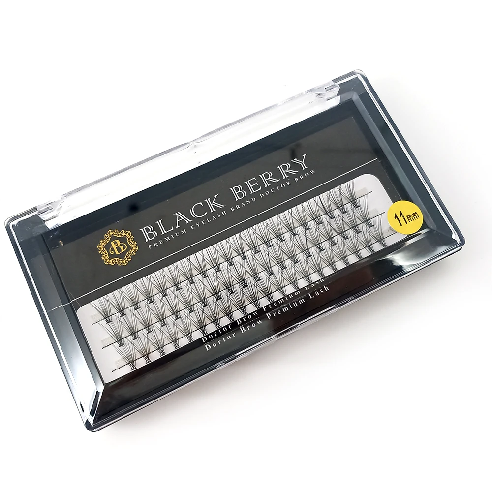 

1box big capacity 60 bundles 10D Eyelash Extensions 0.05/7mm Thickness True Mink Strip Eyelashes Individual Lashes Natural Style