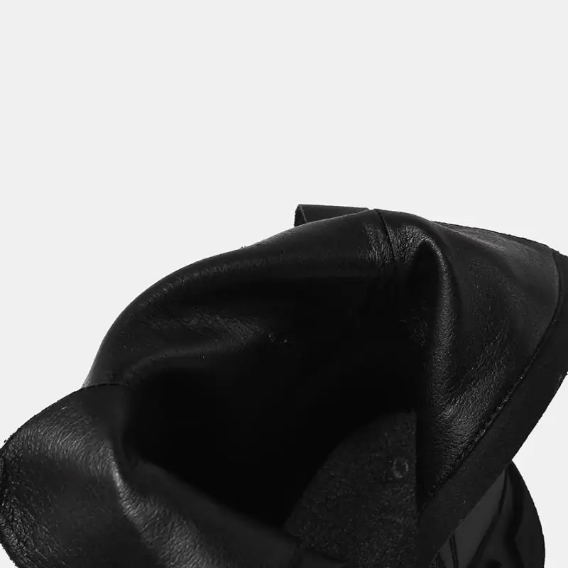 

KemeKiss New Women Ankle Boots Patent Real Leather Thick Bottom Short Boots Women Cool Fashion Shoes Ladies Footwear Size 34-40