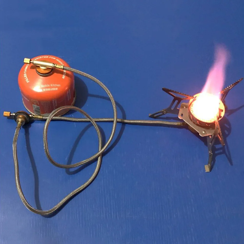 

Camping Gas Stove Refill Valves Adapter Flat Cylinder Tank Coupler Bottle Adapter EDF88