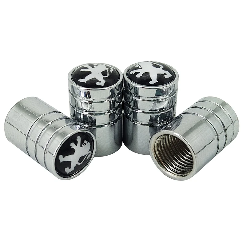 4 шт./лот авто Стайлинг колеса автомобиля клапаны шины воздушные колпачки для Peugeot