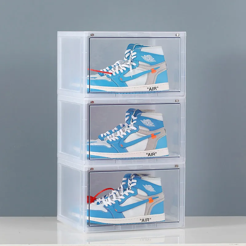 Баскетбольная коробка для обуви AJ многоцветный органайзер хранения из смолы