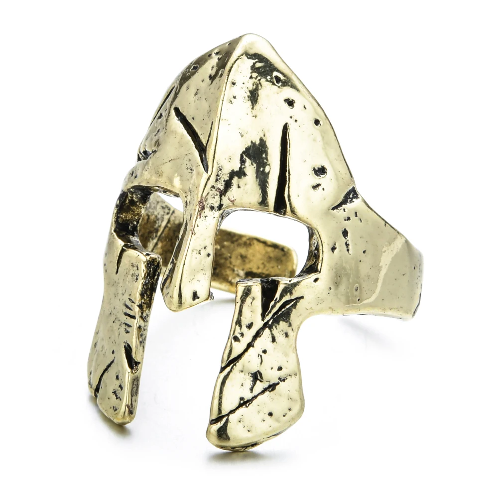 Мужские открытые панковские кольца в стиле хип хоп ретро с драконом и