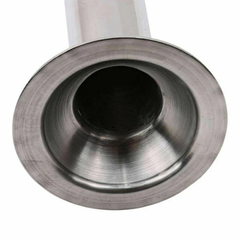 

2pcs/set Stainless Steel DIY Sausage Stuffer Maker Tube Funnels Kitchen Tool Set Sausage Funnel Meat Grinder Enema Tool