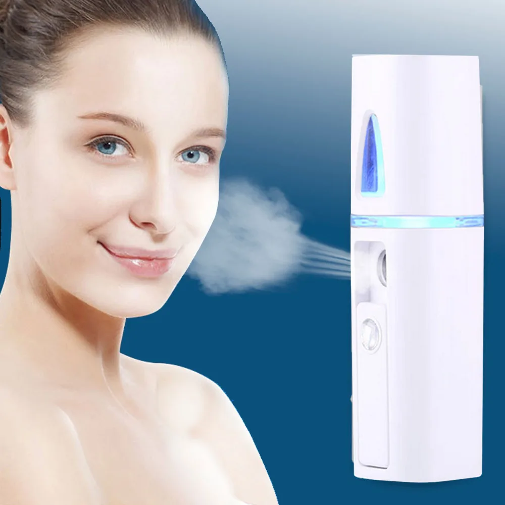 

Face Sprayer Spa USB Nano Spray Mist Facial moisturizing Steamer Hydrating Water Portable Skin Ultrasonic Face eyes Beauty Care