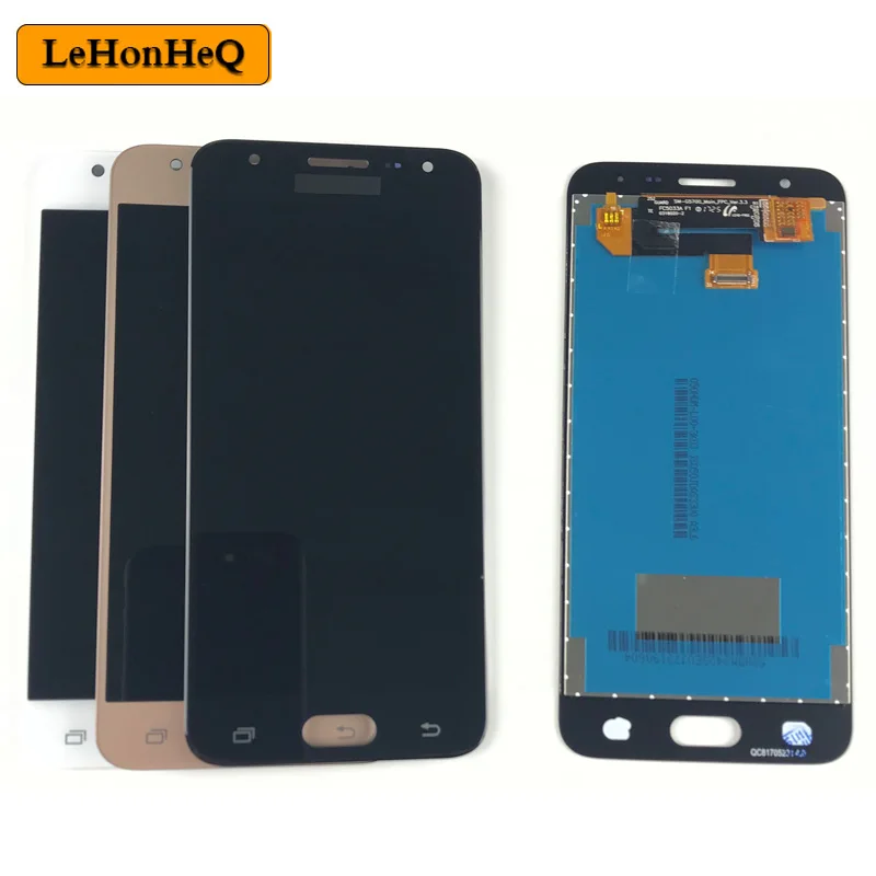 ЖК дисплей с дигитайзером на Samsung J5 Prime сенсорный экран для samsung g570y 10