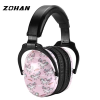 zohan ear protector passive earmuffs nrr26db anti noise reduction hip hop safety ear muffs for kid girls boys