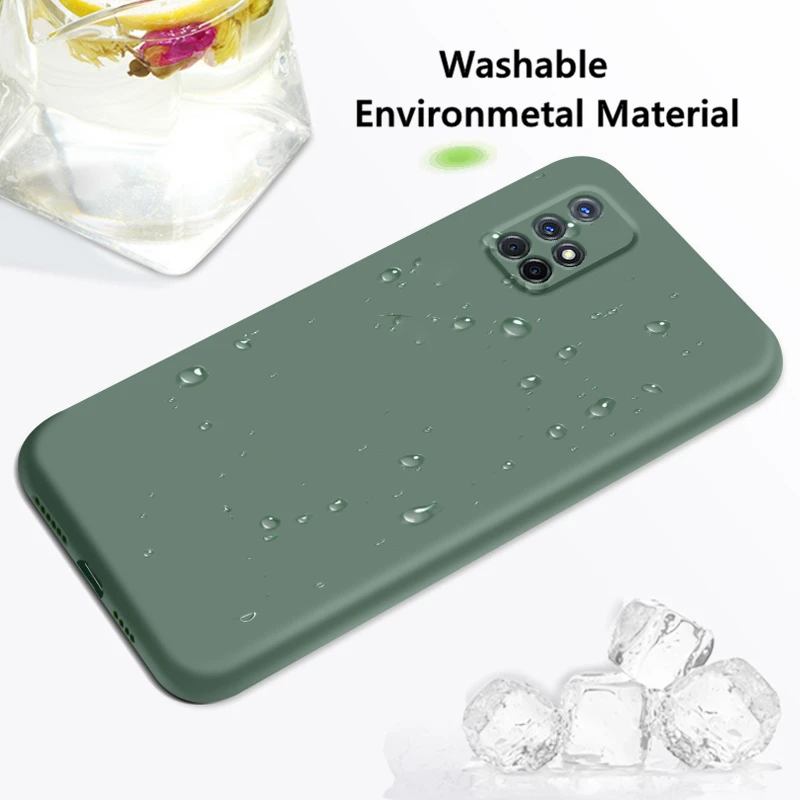 for samsung galaxy m31s case rubber liquid silicone case for samsung galaxy m52 5g cover for samsung galaxy m32 m22 m51 a03s free global shipping