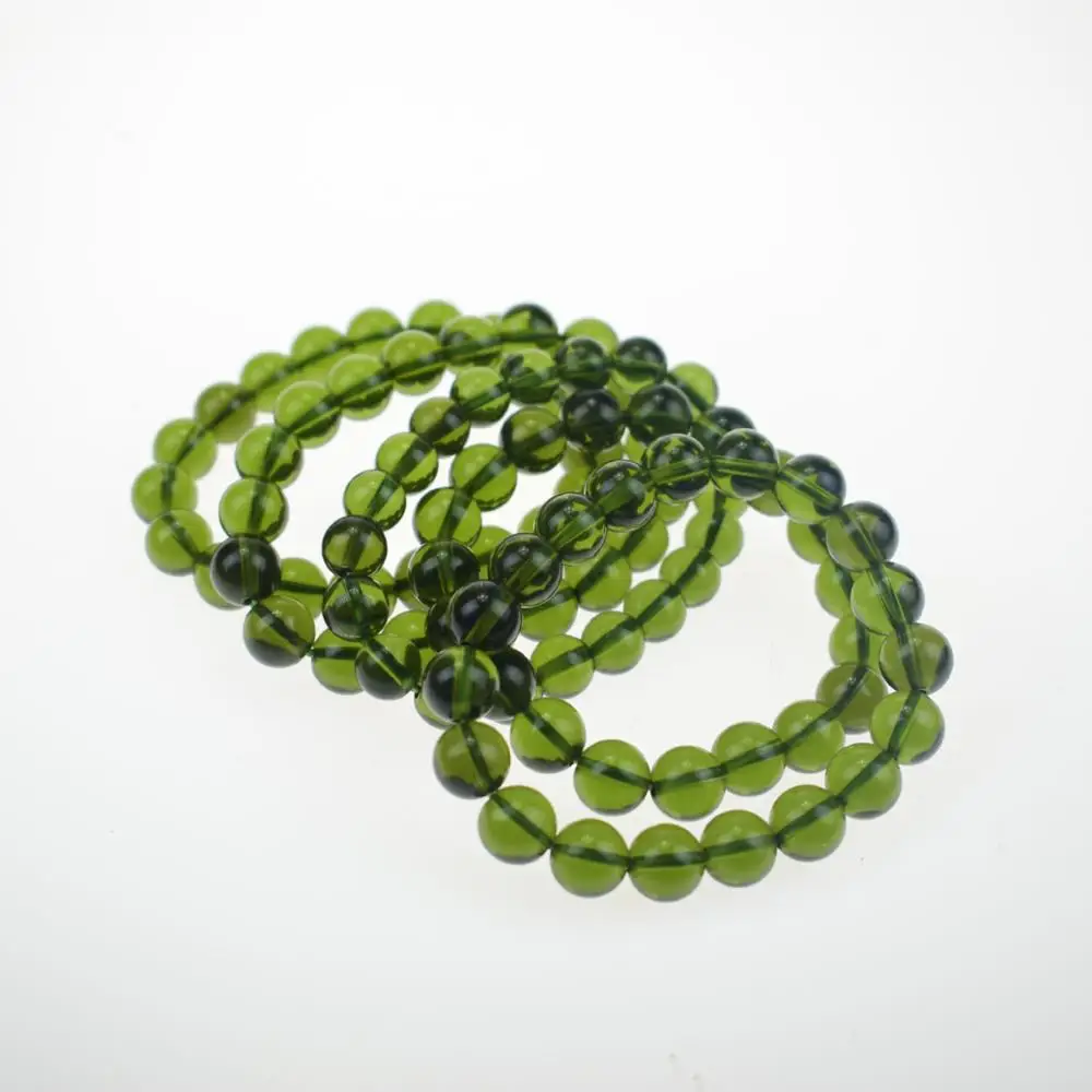 Горячая Распродажа A + натуральный молдавит зеленый аеролит Кристальный камень